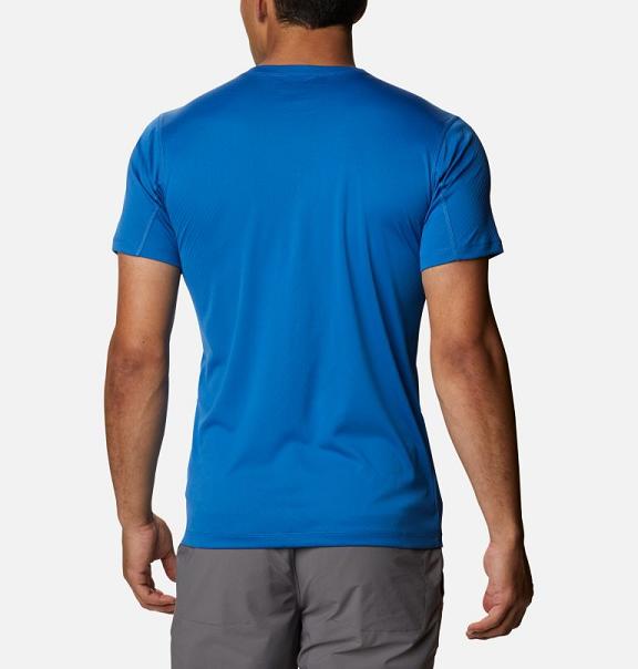 Columbia Zero Rules T-Shirt Blue For Men's NZ65709 New Zealand